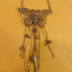 Ladies Pilgrim Butterfly Necklace